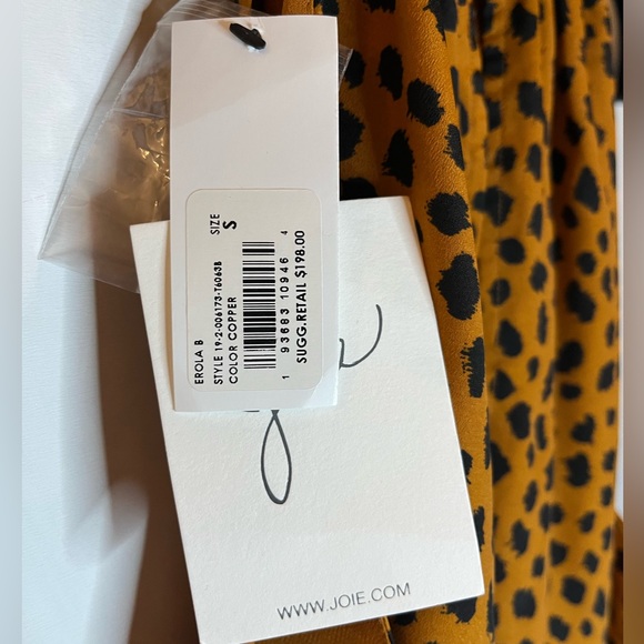 Joie Women's Erola Blouse Halter Top NWT, S - Picture 6 of 7